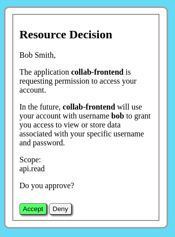 Resource Decision Form